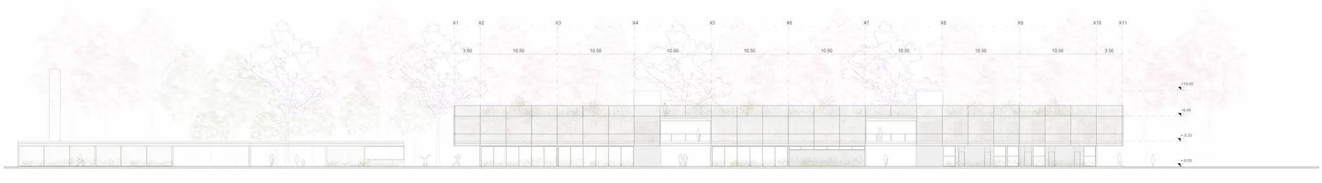 Planta arquitectónica del primer nivel