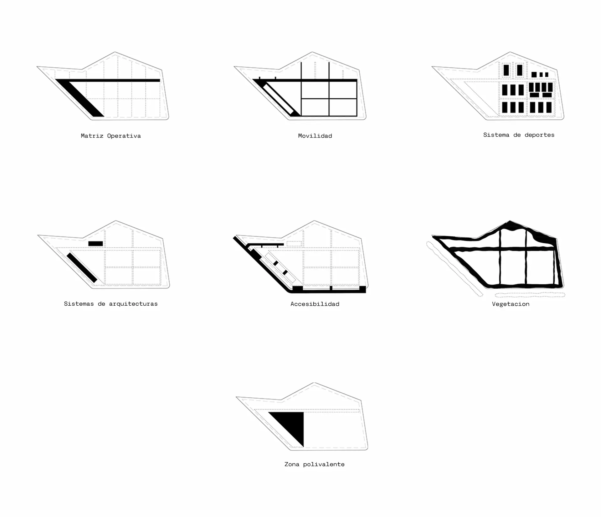 Detalle estructural del edificio Campo La Macarena