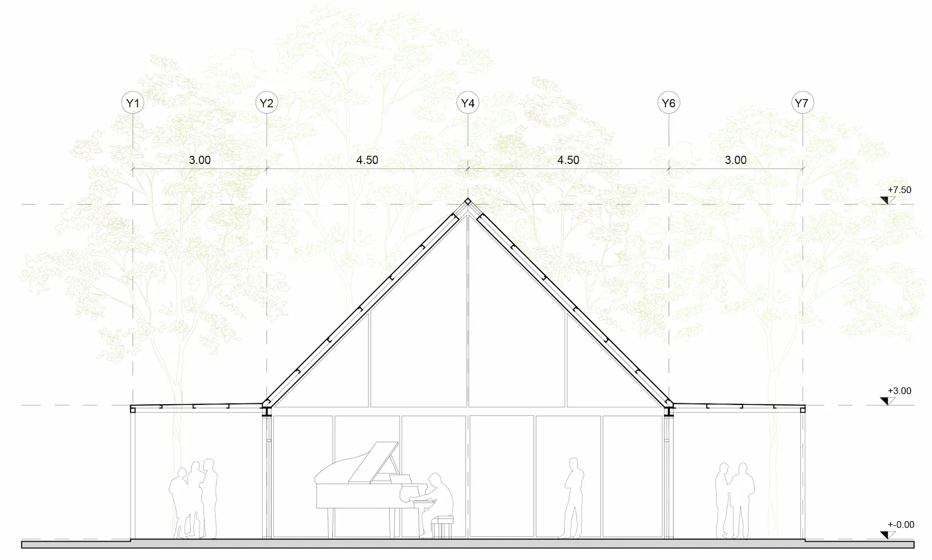 Vista desde el segundo nivel