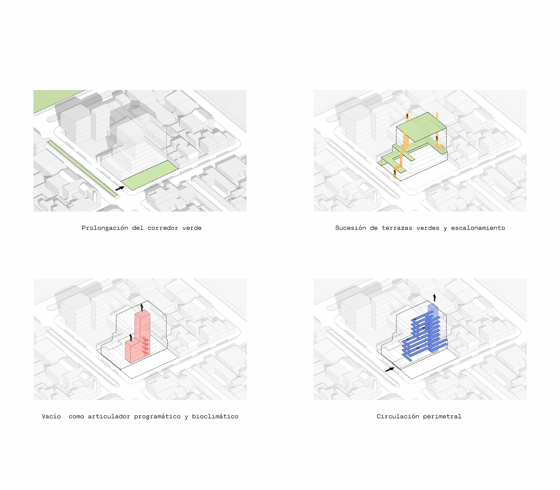 Detalle de columnas y arco de entrada