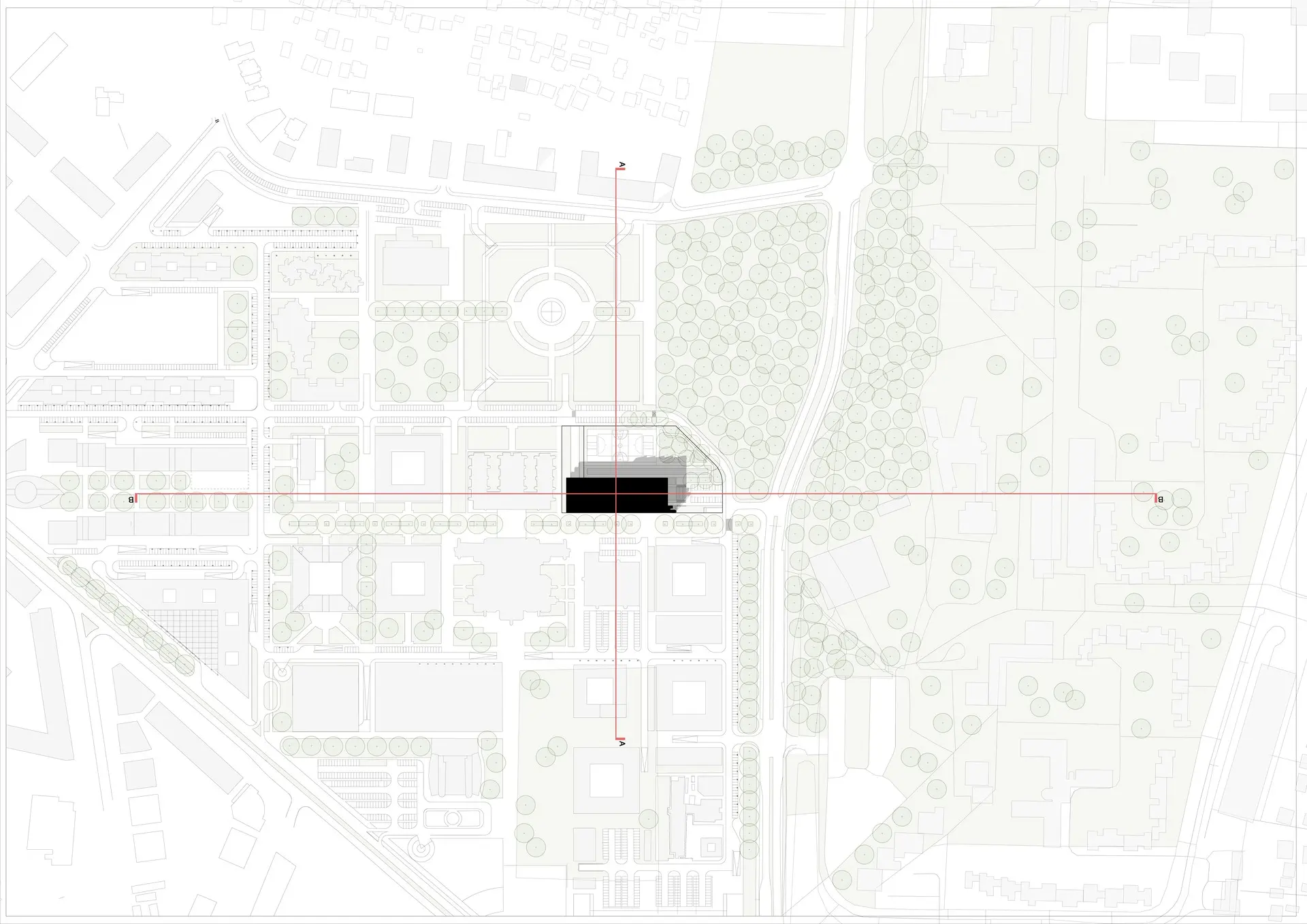 Escuela - Vista exterior del edificio