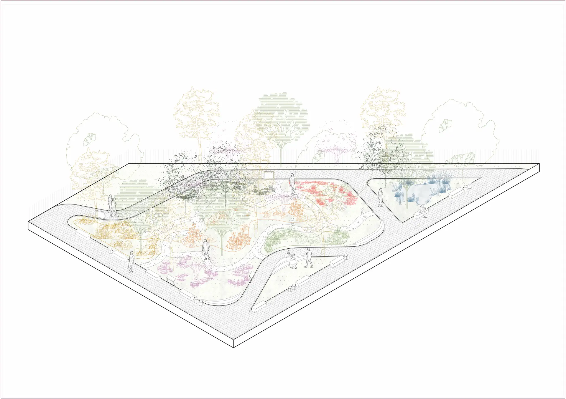 Vista del patio central